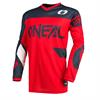 Maglia Cross Adulto O'NEAL ELEMENT RACEWEAR Rosso Grigio in Maglie Motocross