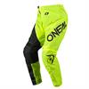 Pantaloni Cross Adulto O'NEAL ELEMENT RACEWEAR Giallo Fluo Nero in Pantaloni Motocross