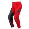 Pantaloni Cross Adulto O'NEAL ELEMENT RACEWEAR Rosso Grigio in Abbigliamento