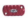 Coperchio pompa Suzuki RM 250 (96-03) freno anteriore Rosso in Manubrio e comandi