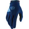 Guanti cross adulto 100% RIDECAMP Blu in Abbigliamento