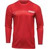 Maglia Cross Adulto THOR SECTOR MINIMAL Rosso in Maglie Motocross