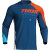 Maglia Cross Bambino THOR SECTOR EDGE Blu Arancio in Abbigliamento