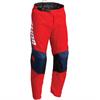 Pantaloni Cross Adulto THOR SECTOR CHEV Rosso Blu in Pantaloni Motocross
