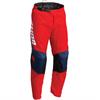 Pantaloni Cross Adulto THOR SECTOR CHEV Rosso Blu in Pantaloni Motocross