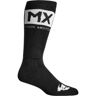 calzino sottostivale bambino thor mx sock nero bianco