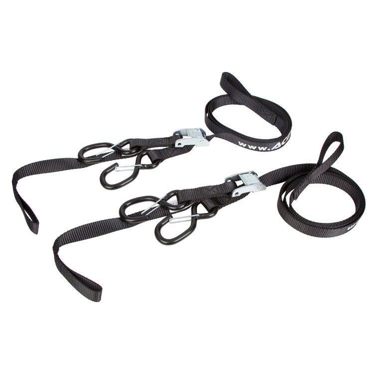Coppia Cinghie Fermamoto ACERBIS Nero