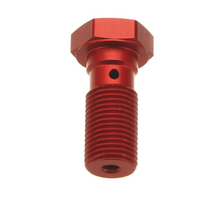 Raccordo pinza/pompa M10x1.25 Rosso