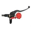 Pompa freno anteriore serbatoio CNC Rosso in Freni