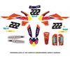 Kit grafiche KTM SX 65 (16-23) Cairoli in Grafiche Minicross Personalizzabili