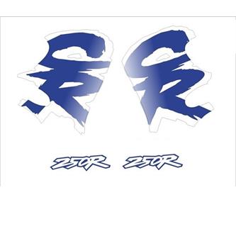 grafica honda cr 250 1993 replica originale forcellone