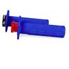 Manopole LOCK-ON RACETECH Blu in Manubrio e comandi