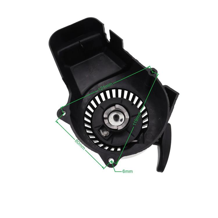 Avviamento A Strappo Per Minimoto 43cc-49cc - In Lega Di Alluminio, Argento