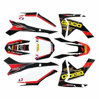 set grafiche honda geico crf 110