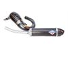Scalvini Gasgas 125 MC (2021-2023) - Silenziatore Nero-Carb in Impianto di scarico