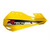 Coppia paramani RACETECH DUAL EVO cross Giallo rmz in Manubri e Comandi