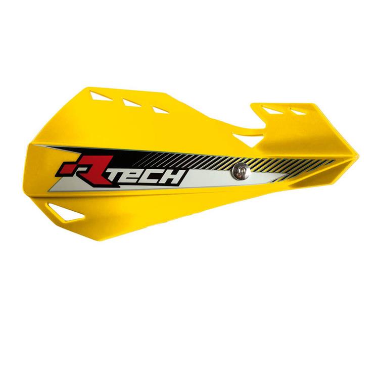 Coppia paramani RACETECH DUAL EVO cross Giallo rmz