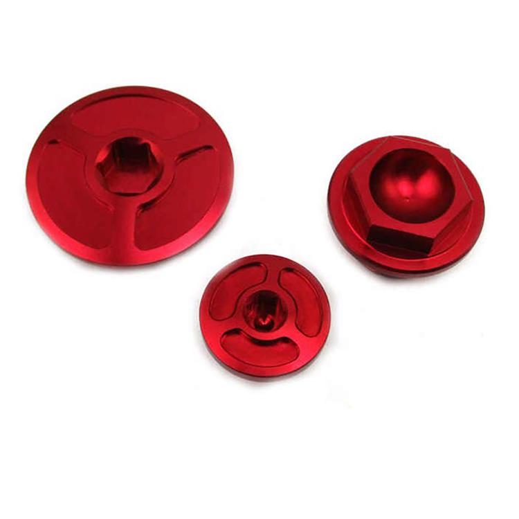 Kit tappi CNC Rosso Honda CRF 150 R (2007-2025)