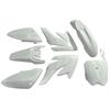 Kit plastiche pit bike CRF 70 Bianco in Grafiche e Plastiche