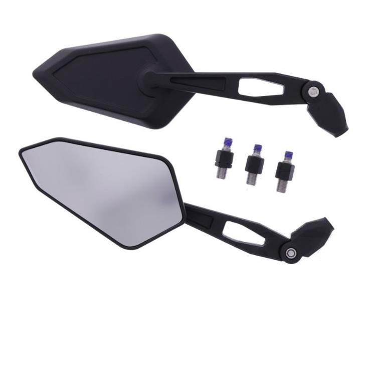 Coppia specchietti universali a diamante