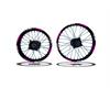 Set Cerchi 17/14 Perno ruota 15MM RACING 1 Fucsia in Cerchi e Gomme