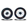 Set Cerchi + Gomme 17/14 Perno ruota 15MM RACING 3 Blu in Cerchi e Gomme