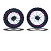 Set Cerchi + Gomme 17/14 Perno ruota 15MM RACING 3 Fucsia in Cerchi e Gomme
