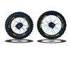 Set Cerchi + Gomme 17/14 Perno ruota 15MM RACING 3 Giallo in Cerchi e Gomme