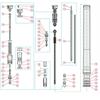 Ricambi forcella Beta RR 125 2T (20-25) - Dado autobl. (65) (66)* in Sospensioni