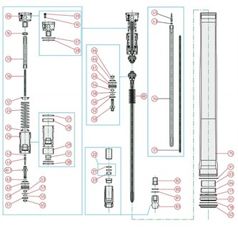 ricambi forcella beta rr 125 2t 20 21 pistone compres 59