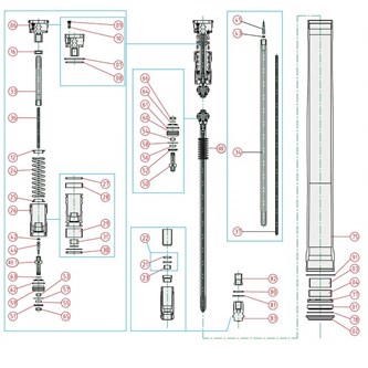 ricambi forcella beta rr 300 20 21 dado regol estens 82