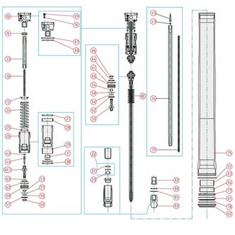 ricambi forcella beta rr 300 20 21 o ring spillo ritorno 43