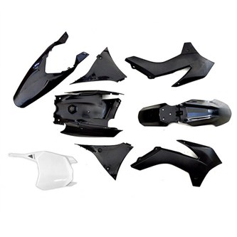 set plastiche ktm nere