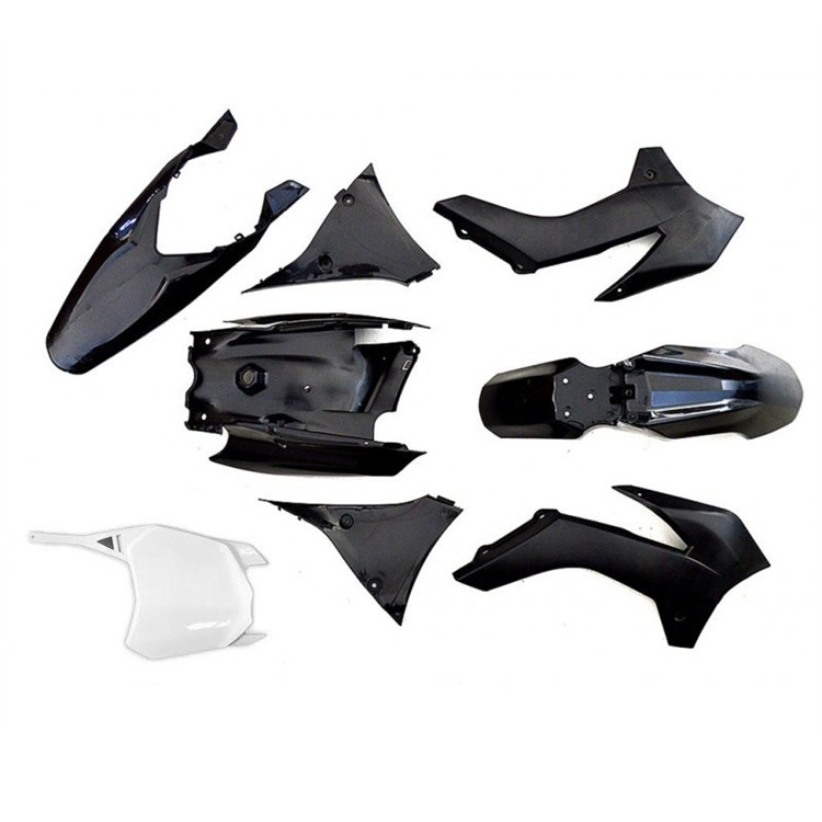 Kit plastiche pit bike KTM Nero