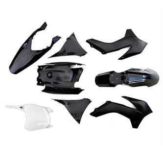 set plastiche ktm nere
