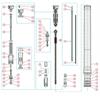 Ricambi forcella Kawasaki KX 125 (1997-2002) - Pistone compres. [59] in Sospensioni