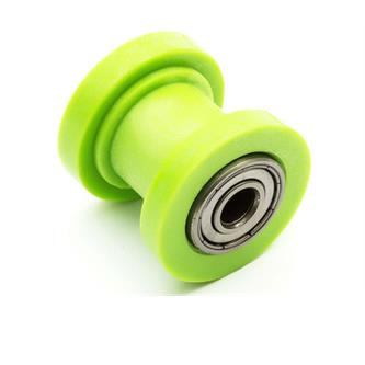 rullo guida catena pitbike 10 verde