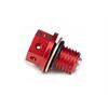 Tappo olio magnetico pit bike Rosso in Accessori Pitbike