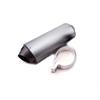 Terminale pit bike CNC Grigio 38 mm in Scarichi 
