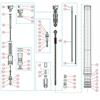 Ricambi forcella Yamaha YZ 125 (92-01) - Molla non ritorno reb. (56) in Sospensioni