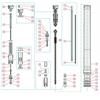 Ricambi forcella Yamaha YZ 85 (02-21) - Cilindro cartuccia (22) in Sospensioni