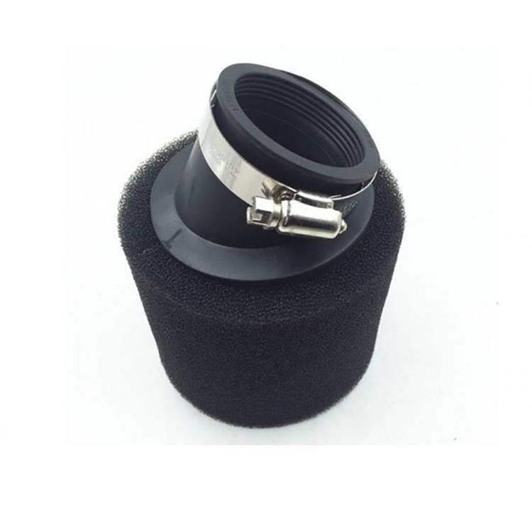Filtro Aria pit bike 48 mm storto nero