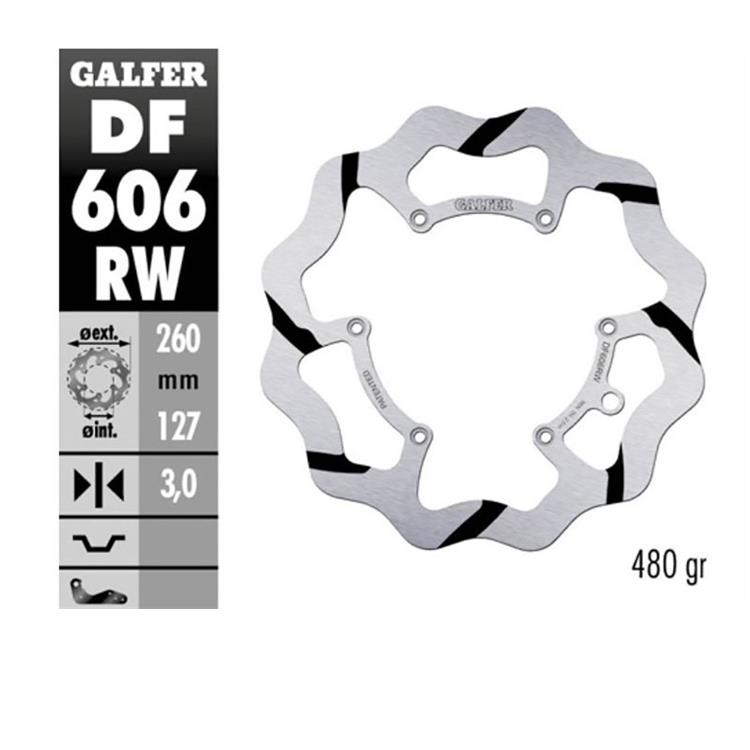 Disco freno Galfer Race Husqvarna 300 TE (2014-2025) anteriore