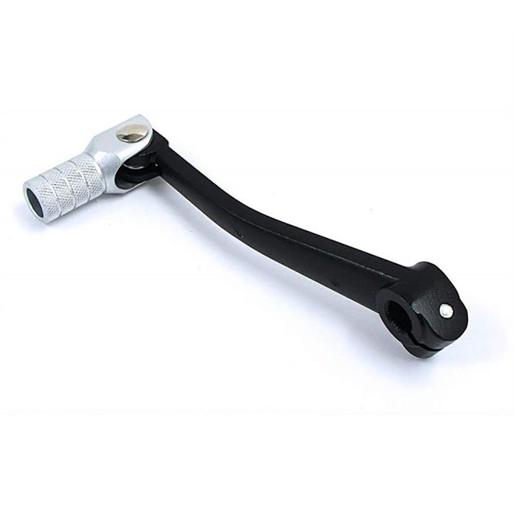 Pedalina cambio pit bike CNC Nero Argento