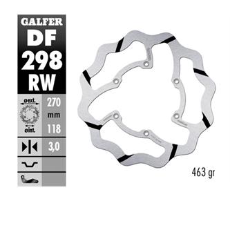 disco freno galfer race yamaha yz 250 17 22 anteriore