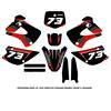 Kit grafiche Kawasaki KX 85 (01-13) Rosso in Grafiche Minicross Personalizzabili