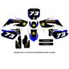 Kit grafiche Honda CR 85 (03-08) Rockstar Blu in Grafiche Minicross Personalizzabili