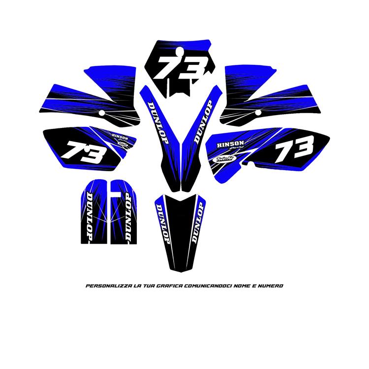 Kit grafiche KTM SX 85 (03-05) Blu