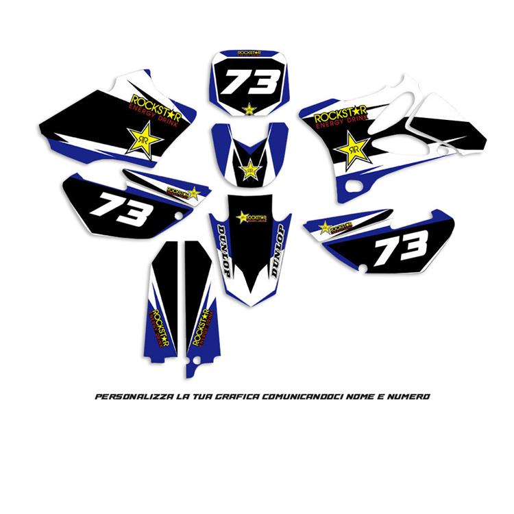 Kit grafiche Yamaha YZ 85 (02-14) Rockstar