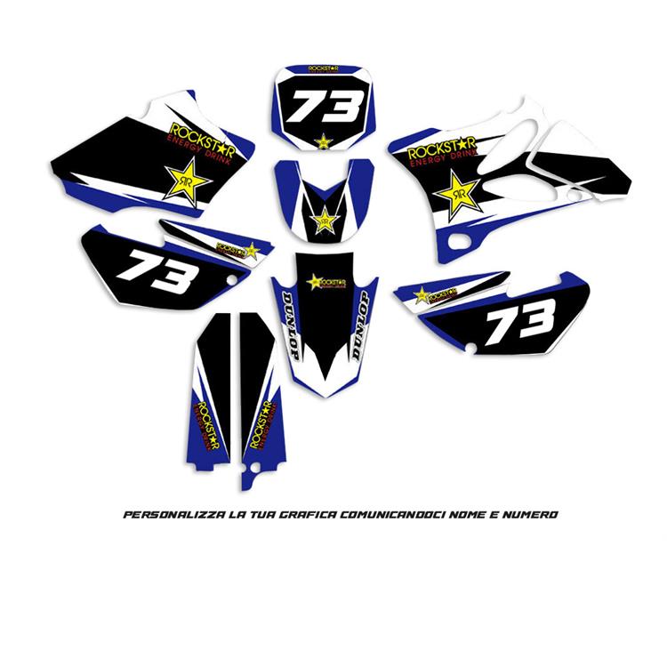 Kit grafiche Yamaha YZ 85 (02-14) Rockstar